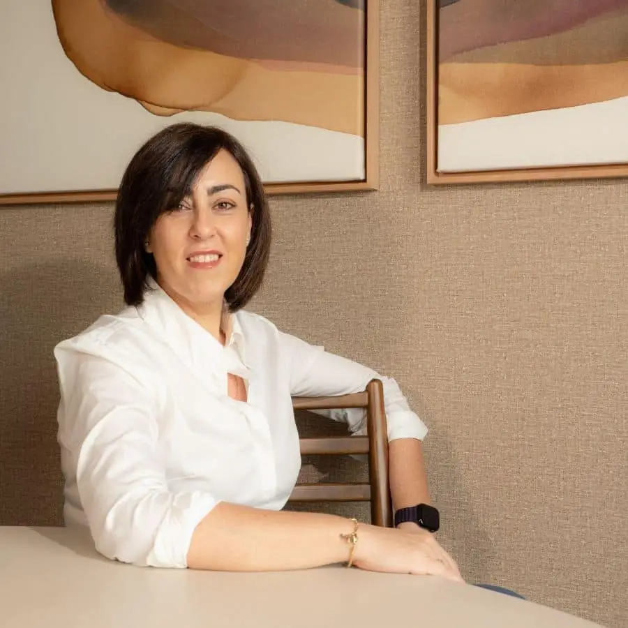 Portrait of Lucía Rosellón from the Piccoli Miracoli brand shoot